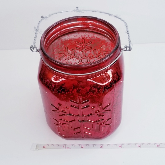 Red Christmas Mason Jar - Picture 6 of 10
